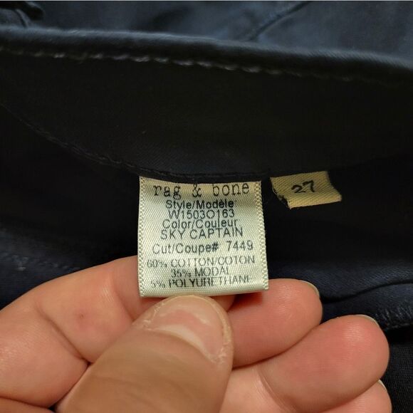 NWOT Rag & Bone SKY CAPTAIN black jean leggings - Picture 9 of 9